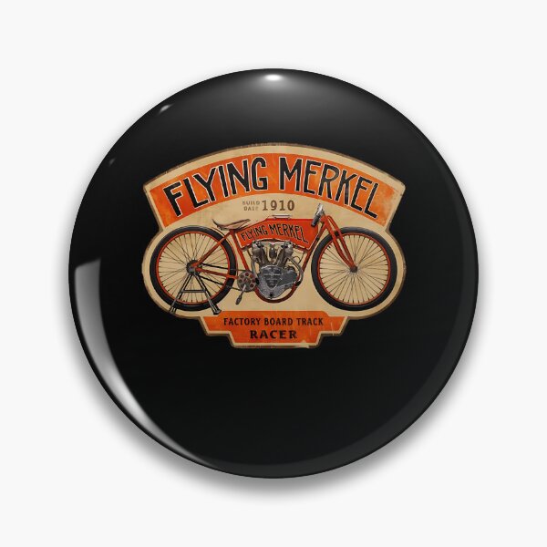 Item preview, Flying Merkel Logo Factory Board Track Racer designed and sold by Damlaaclk.