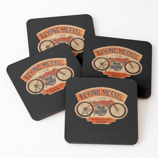 Item preview, Flying Merkel Logo Factory Board Track Racer designed and sold by Damlaaclk.