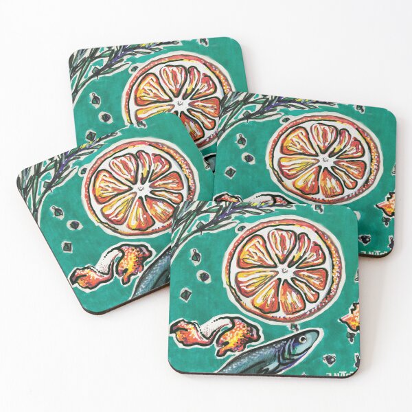Item preview, Sardine and Orange Aesthetic Spring designed and sold by j-nash-art.
