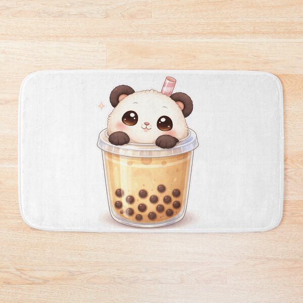 Item preview, Cute Panda Inside Boba Cup Kawaii Design designed and sold by Sadia  Jannat.