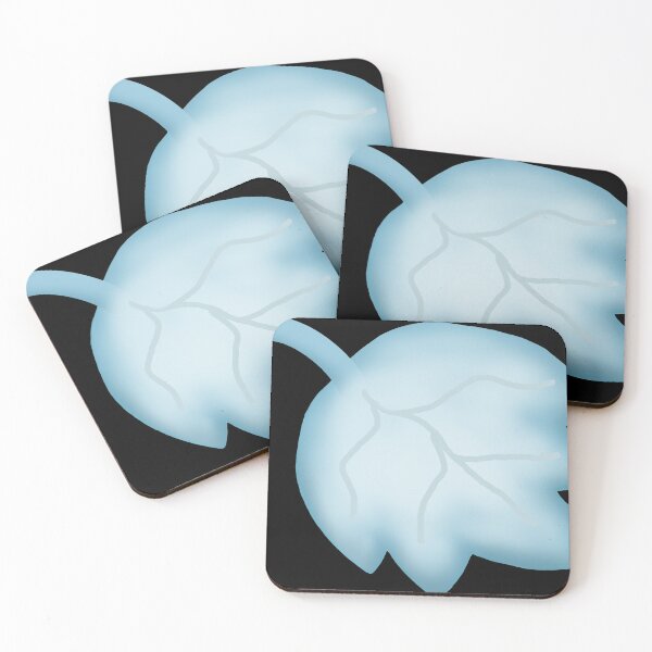 Item preview, Blue Maple Leaf Illustration - Ethereal Blue Foliage Art designed and sold by ZorianArt.