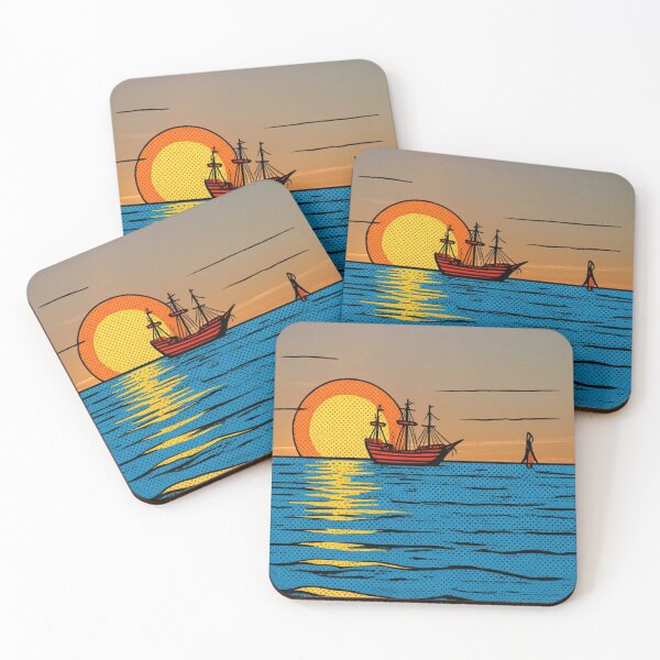 Item preview, Seaside Sunset Impressions. designed and sold by Dinasshop.