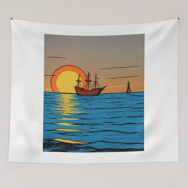 Item preview, Seaside Sunset Impressions. designed and sold by Dinasshop.