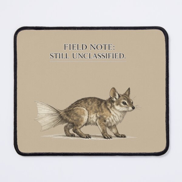 Item preview, FIELD NOTE: STILL UNCLASSIFIED. Natural History Creature designed and sold by POD DYNASTY.