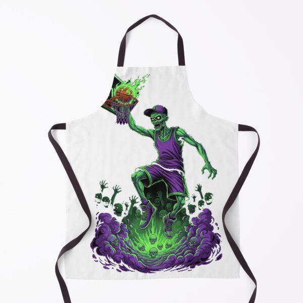 Item preview, Zombie Slam Dunk - Undead Hoops Streetwear designed and sold by TOCOCLAWS.