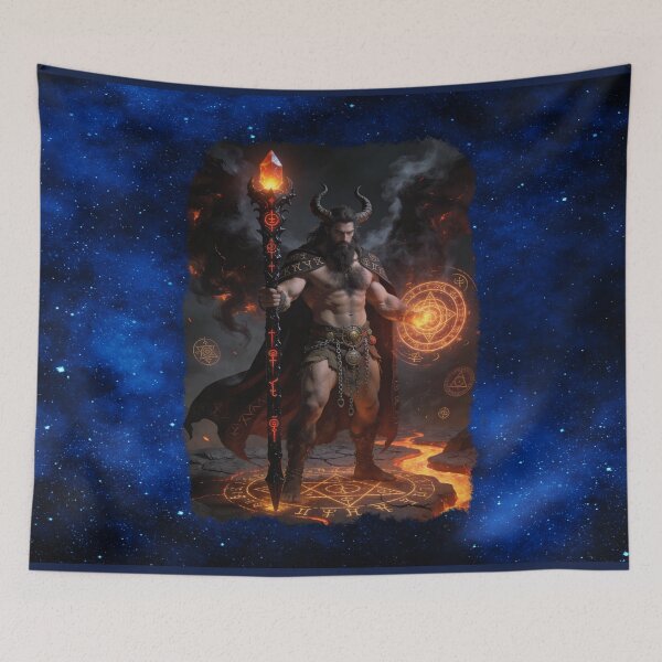 Item preview, Lord of the Underworld - Horned Demon - Arcane Sigils & Infernal Power designed and sold by MysticOzzy.