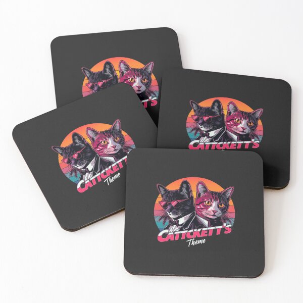 Item preview, cat crockett vice miami vibe designed and sold by ELdante.