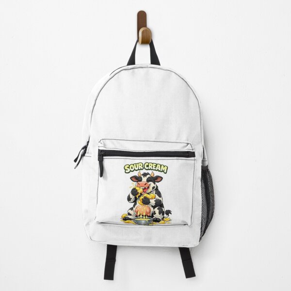 Item preview, Sour Cream Funny Cow Cartoon – Lemon Pun Cute Animal Meme Design designed and sold by AuraloomAtelier.