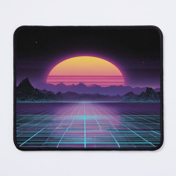 Item preview, Retro Synthwave Sunset Grid 80s Aesthetic designed and sold by NicolasGlowArt.