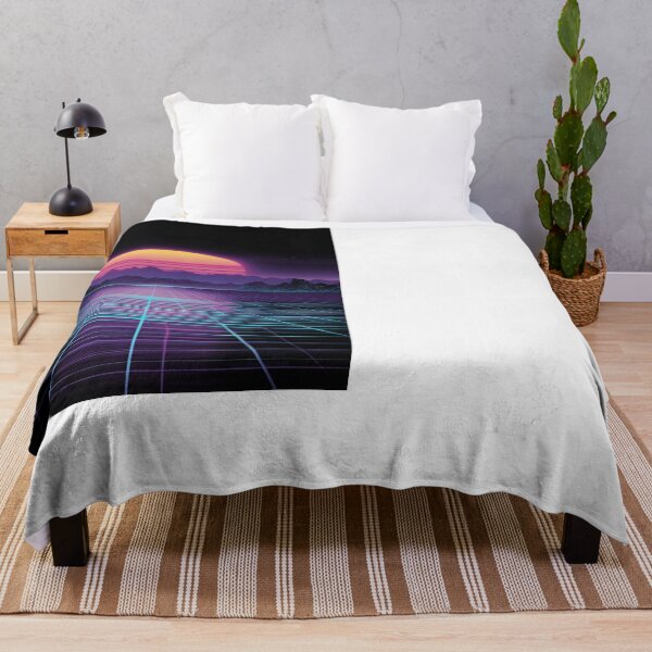 Item preview, Retro Synthwave Sunset Grid 80s Aesthetic designed and sold by NicolasGlowArt.