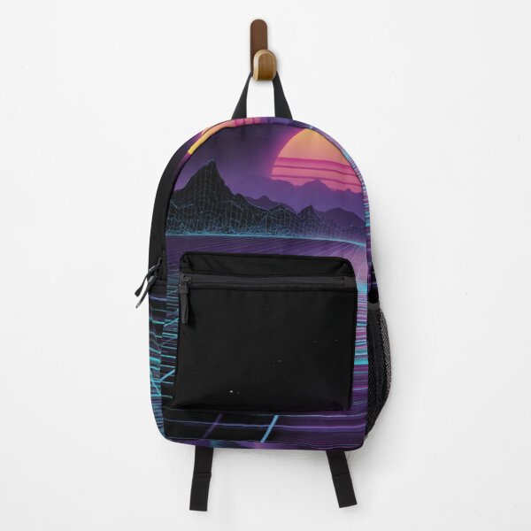 Item preview, Retro Synthwave Sunset Grid 80s Aesthetic designed and sold by NicolasGlowArt.