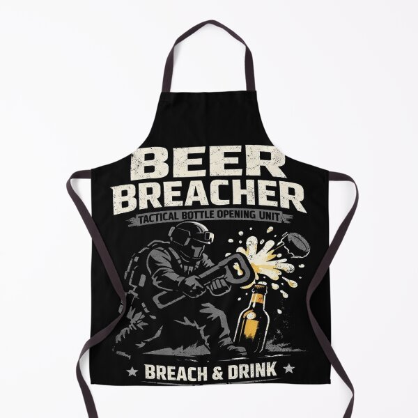 Item preview, Beer Breacher – Tactical Bottle Opening Unit Shirt designed and sold by Lineforge by BehrfectMoments.