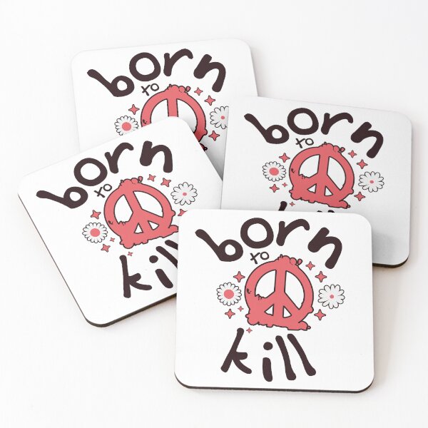 Item preview, Born to Kill – Edgy Peace Symbol Graphic Design designed and sold by onlin3boutiqu3.