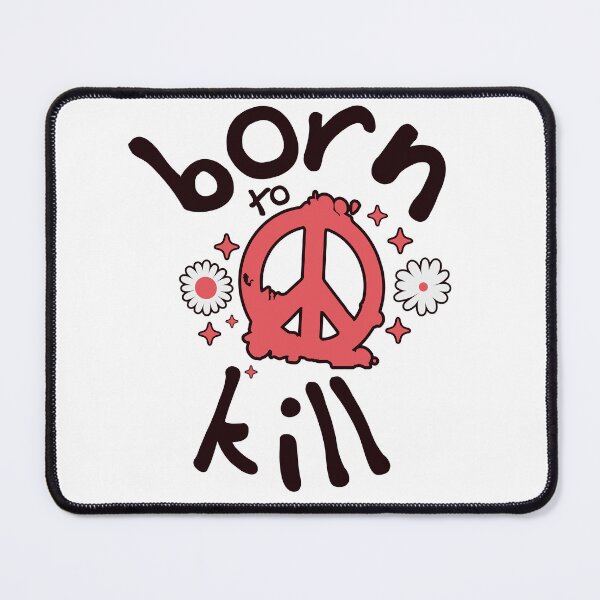 Item preview, Born to Kill – Edgy Peace Symbol Graphic Design designed and sold by onlin3boutiqu3.