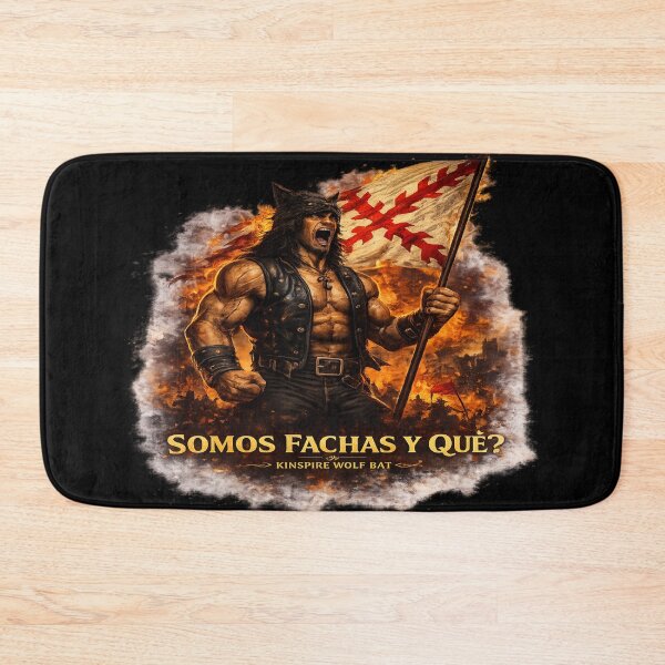 Item preview, Somos Fachas y Qué? Wolf Warrior T-Shirt | Patriotic Spanish Design | KINSPIRE WOLF BAT designed and sold by KINSPIREWOLFBAT.