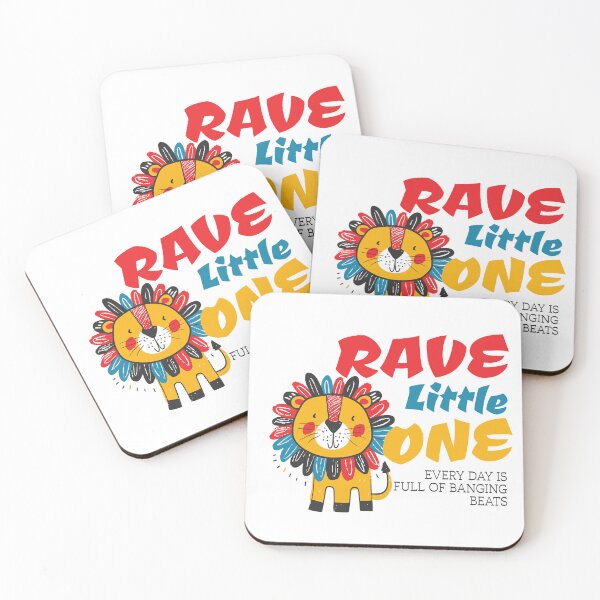 Item preview, Rave Little One – Cute Party Lion Design designed and sold by onlin3boutiqu3.