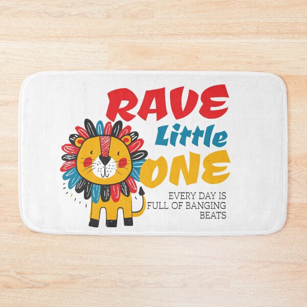 Item preview, Rave Little One – Cute Party Lion Design designed and sold by onlin3boutiqu3.