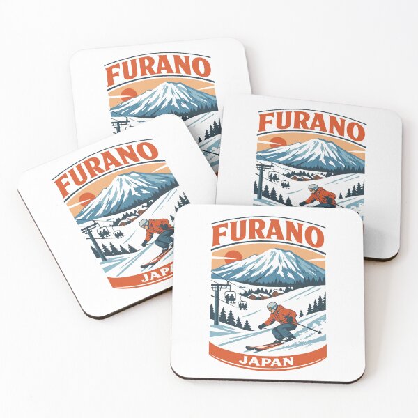 Item preview, Furano Japan Ski Resort Mountain Travel Graphic designed and sold by JackCurtis1991.