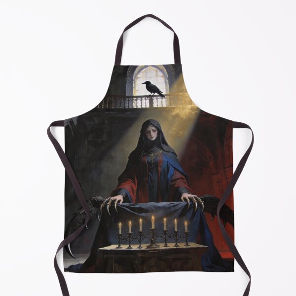 Item preview, Madonna with Talons Dark Sacred Cathedral Art designed and sold by GeoWhimsy Studio.
