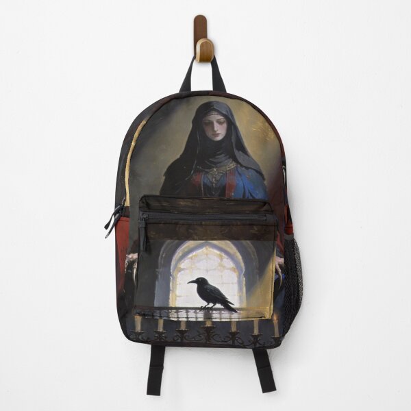 Item preview, Madonna with Talons Dark Sacred Cathedral Art designed and sold by GeoWhimsy Studio.
