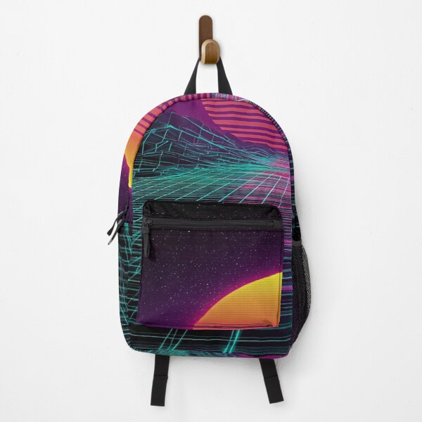 Item preview, Retro 80s Synthwave Grid Sunset Aesthetic designed and sold by NicolasGlowArt.