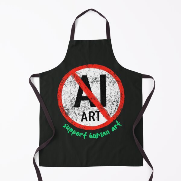 Item preview, No AI Symbol - Support Human Art designed and sold by Frank J. Art.