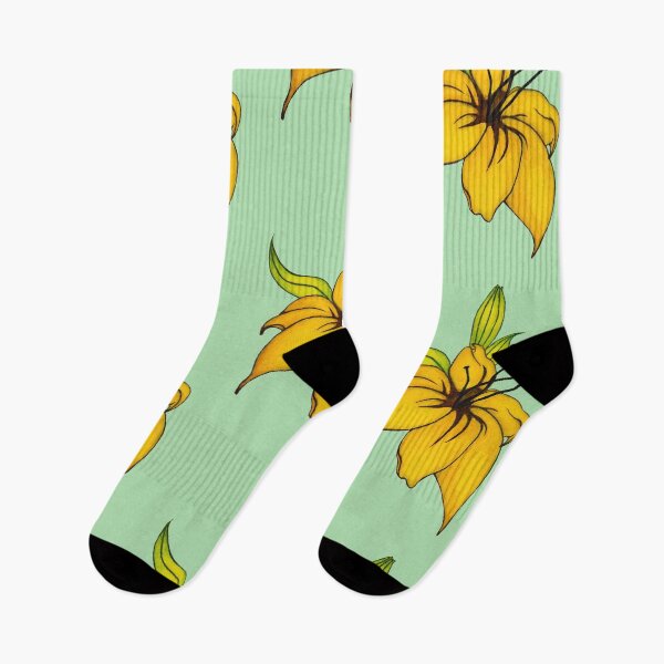 Item preview, Hand drawing beautiful delicate flowers in yellow color designed and sold by Mariyana-Design.