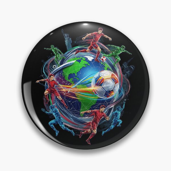 Item preview, 2026 World Cup - Football World Map designed and sold by UrbanPrts.