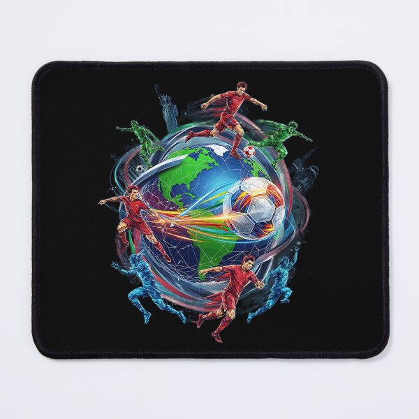 Item preview, 2026 World Cup - Football World Map designed and sold by UrbanPrts.