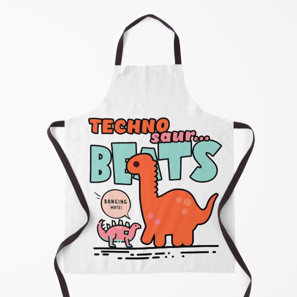 Item preview, Techno Beats – Cute Dinosaur Music Design designed and sold by onlin3boutiqu3.