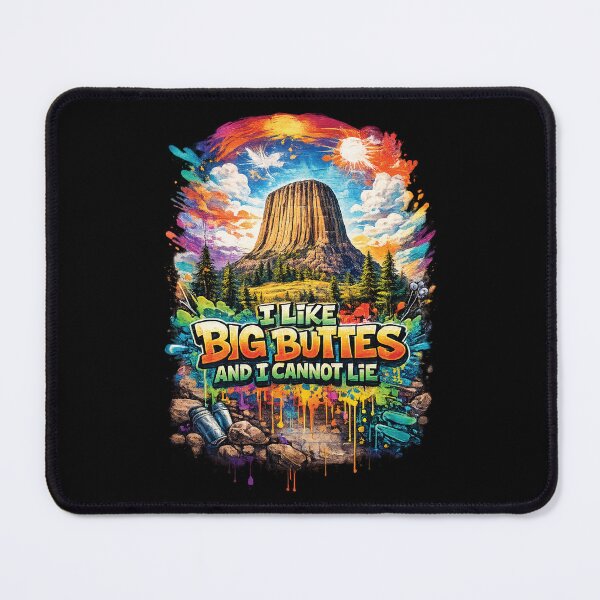 Item preview, I Like Big Buttes Graffiti designed and sold by eldram.