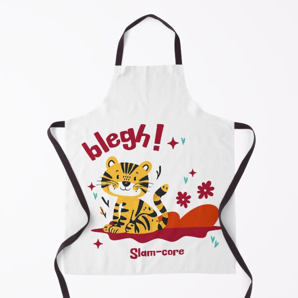 Item preview, Blegh! Slam-core – Cute Tiger Metal Humor Design designed and sold by onlin3boutiqu3.