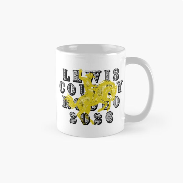 Item preview, Lewis County Fair Rodeo 2026 (with yellow horse) designed and sold by YonderAndBeyond.
