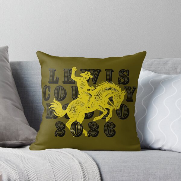 Item preview, Lewis County Fair Rodeo 2026 (with yellow horse) designed and sold by YonderAndBeyond.