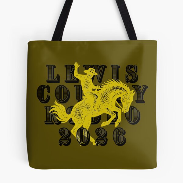 Item preview, Lewis County Fair Rodeo 2026 (with yellow horse) designed and sold by YonderAndBeyond.