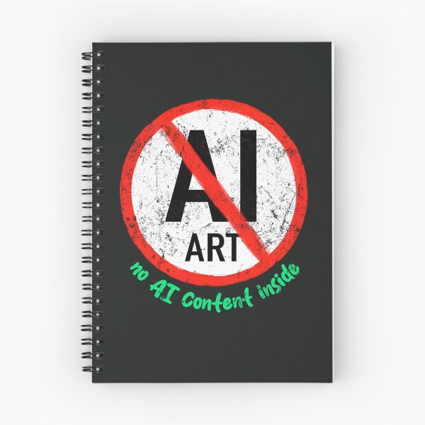 Item preview, No AI Symbol - Support Human Art designed and sold by Frank J. Art.