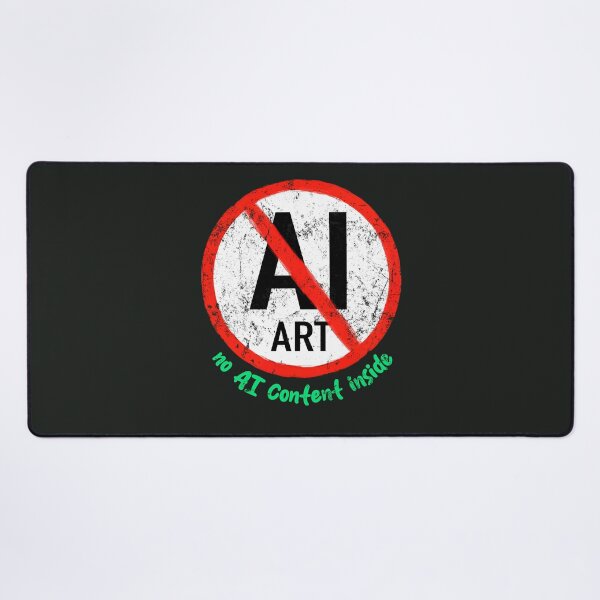 Item preview, No AI Symbol - Support Human Art designed and sold by Frank J. Art.