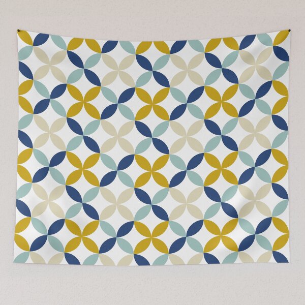 Item preview, Multi color flower seamless repeating pattern transparent background designed and sold by SeamlessDsign.