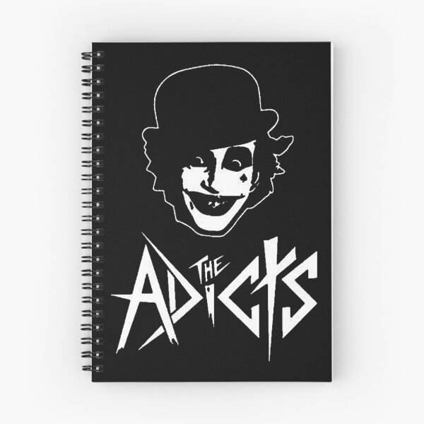Item preview, The Adicts Black and White Punk Shirt — UK Punk Rock Droog Aesthetic Band Tee designed and sold by Cat-butt-shirts.