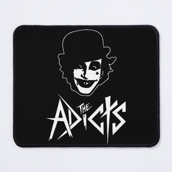 Item preview, The Adicts Black and White Punk Shirt — UK Punk Rock Droog Aesthetic Band Tee designed and sold by Cat-butt-shirts.