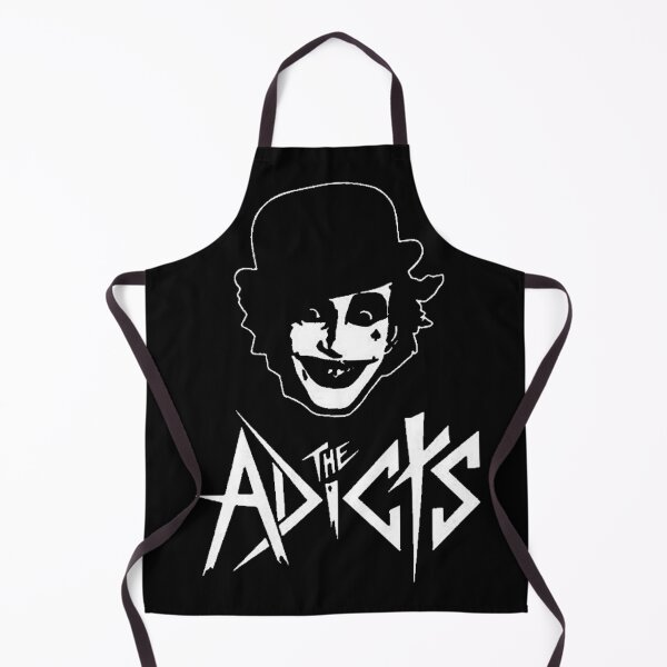 Item preview, The Adicts Black and White Punk Shirt — UK Punk Rock Droog Aesthetic Band Tee designed and sold by Cat-butt-shirts.