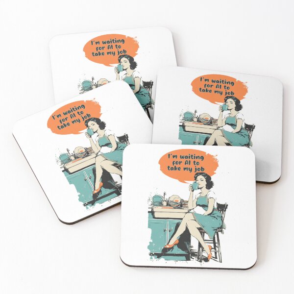 Item preview, AI Take My Job - Funny Modern Housewife Gift designed and sold by KissMyBerry.
