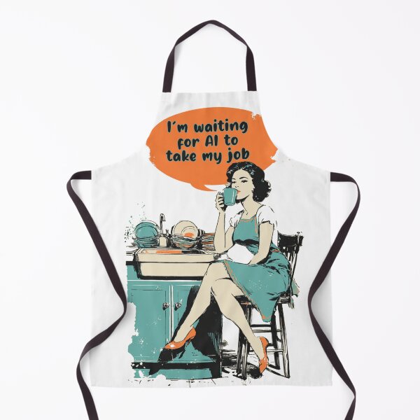 Item preview, AI Take My Job - Funny Modern Housewife Gift designed and sold by KissMyBerry.
