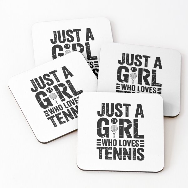 Item preview, just a girl who loves tennis designed and sold by jkrphoto.