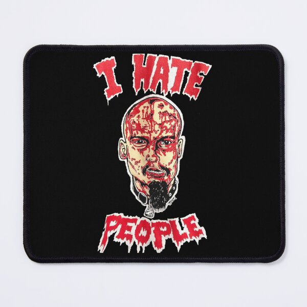 Item preview, I Hate People GG Allin Punk Rock Misanthrope Scum Art designed and sold by Cat-butt-shirts.