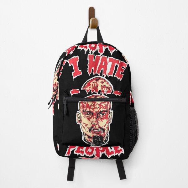 Item preview, I Hate People GG Allin Punk Rock Misanthrope Scum Art designed and sold by Cat-butt-shirts.