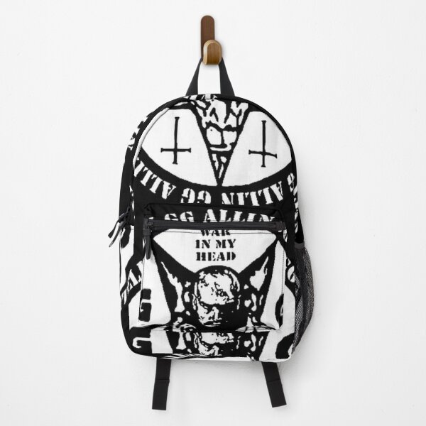 Item preview, GG Allin War In My Head Pentagram Scum Punk designed and sold by Cat-butt-shirts.