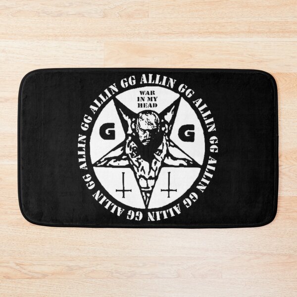 Item preview, GG Allin War In My Head Pentagram Scum Punk designed and sold by Cat-butt-shirts.