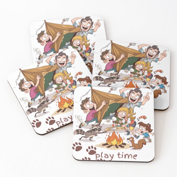 Item preview, Total Camping Chaos - Play Time designed and sold by dcohea.