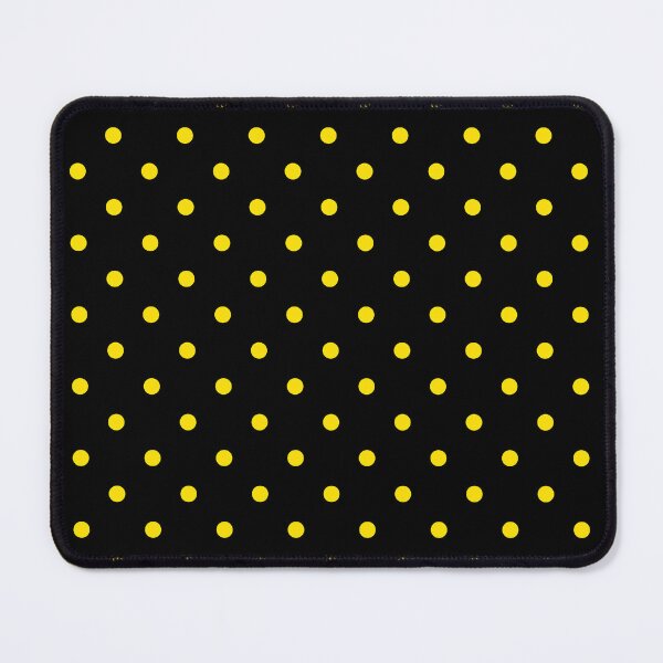 Item preview, Small Yellow and Black Polka dots designed and sold by PurplleArtz .